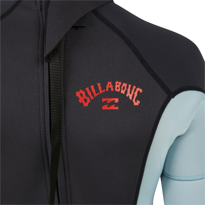 2023 Billabong Womens Launch 5/4mm Back Zip Wetsuit ABJW100159 - Grey